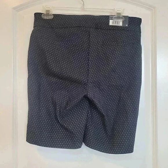 Hilary Radley Women's Navy/White Mini Polka-dot Shorts NEW - Picture 9 of 11